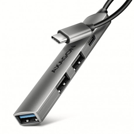 AXAGON ALU STRIP USB-C 4-portiline jaotur | HUE-STC