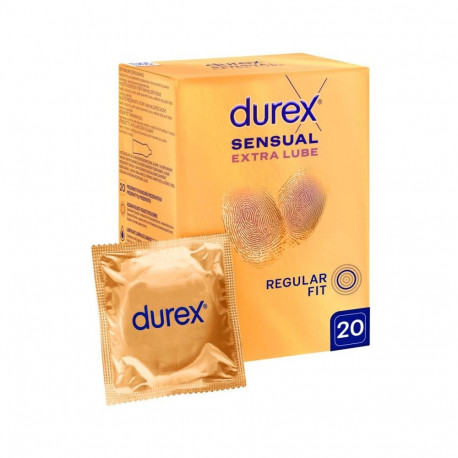 Durex kondoomid Sensual lisamäärdega 20tk