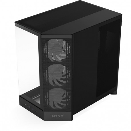 H9 Flow RGB  (schwarz (matt), Tempered Glass x 2)