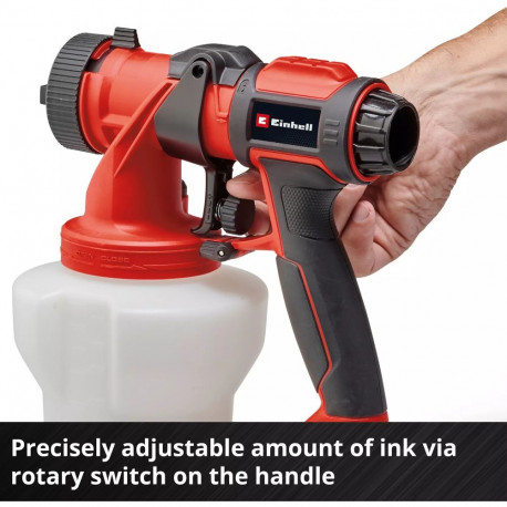 Power X-Change akutoitel värvipritsisüsteem TE-SY 18/90 Li-Solo 18Volt ilma akuta ja laadijata, puna
