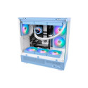 Thermaltake CT140 EX Reverse ARGB Sync PC Cooling Fan (Light Blue, Pack of 3, 140 mm)