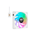 Thermaltake CT140 EX Reverse ARGB Sync PC Cooling Fan, Case Fan (White, Pack of 3)