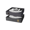 Thermaltake CT140 EX Reverse ARGB Sync PC Cooling Fan, Case Fan (Black, Pack of 3)
