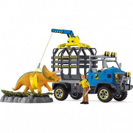 Dinosauruste veoauto mängukomplekt missioon