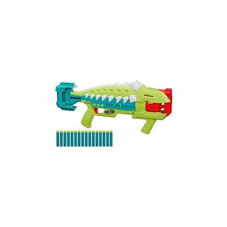 Hasbro Nerf DinoSquad Armorstrike, Nerf Gun (light green/dark green)