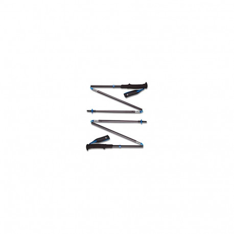 Black Diamond Distance Z trekking poles, fitness equipment, grey