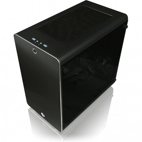 RAIJINTEK THETIS BLACK WINDOW, tower case (black, tempered glass)