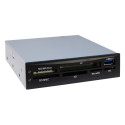 Inter-Tech Multicardreader CI-01, card reader (black)