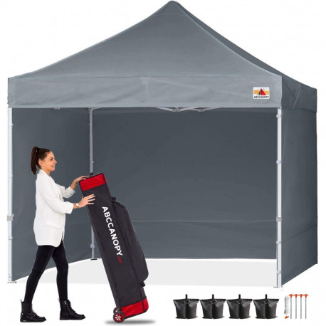 Pavillon ürituse varjualune 4,5x4,5m, helehall/hall