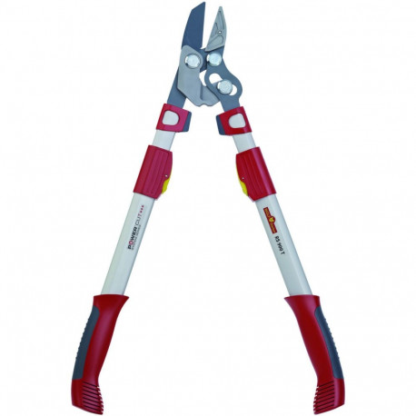 Amboss-Astschere Power Cut RS 900 T "Premium Plus" (rot/grau, Teleskopstiele 65cm - 90cm)