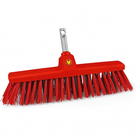 WOLF-Garten large area street broom SB 400 M, multi-star (red/yellow, 40cm)