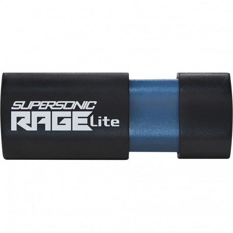 Supersonic Rage Lite 128 GB (schwarz/blau, USB-A 3.2 Gen 1)
