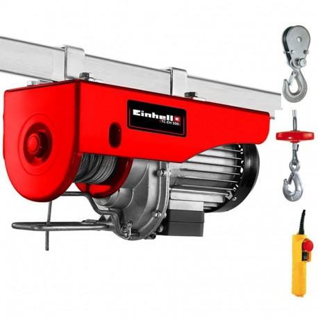 Einhell cable hoist TC-EH 500, cable winch (red, 800 watts)