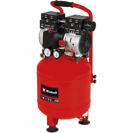 kompressor TE-AC 135/24 Silent Plus 750W, must/punane