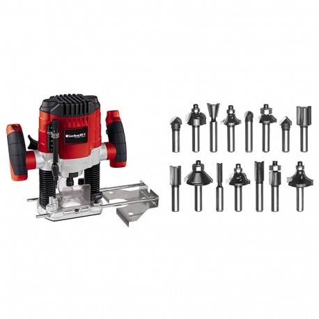 Oberfräse TC-RO 1155 E (rot/schwarz, 1.100 Watt)