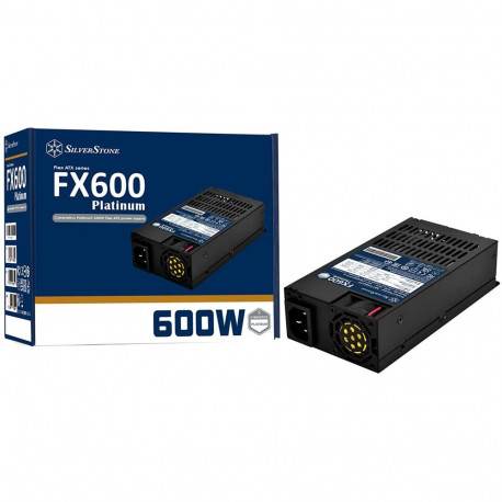 SST-FX600-PT (schwarz, 2x PCIe, 600 Watt)
