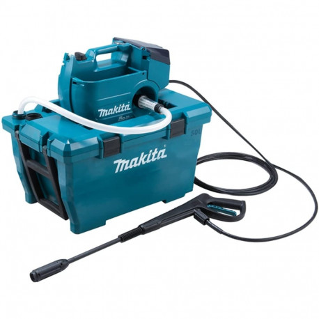Makita cordless high-pressure cleaner DHW080ZK, 36Volt (2x18V) (blue/black, without battery and char