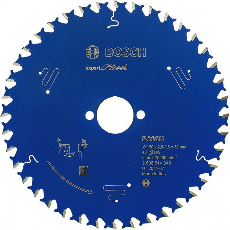 Bosch Powertools circular saw blade Expert for Wood H 190x30-40 - 2608644048
