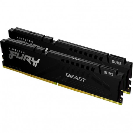 FURY Beast mälumoodulid KF556C40BBK2-32 32GB DDR5-5600 (2x16GB) INTEL XMP, must