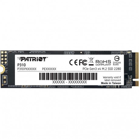 Tahkisdraiv P310 480GB PCIe 3.0 x4, NVMe 1.3, M.2 2280