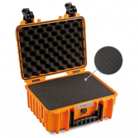 B&W International outdoor case type 3000/O/SI orange