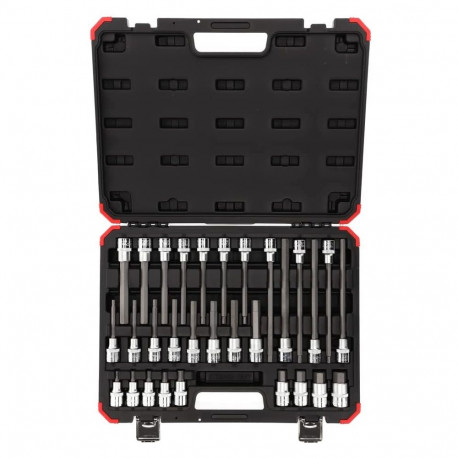 Gedore Red screwdriver socket set 1/2 hex 30 pieces - 3301573