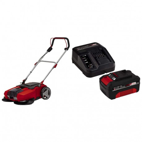 Power X-Change Akku-Kehrmaschine TE-SW 18/610 Li-Solo, 18Volt (rot/schwarz, ohne Akku und Ladegerät)
