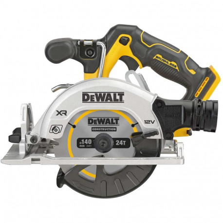 Akku-Handkreissäge DCS512NT, 12Volt (gelb/schwarz, ohne Akku und Ladegerät, in TSTAK Box)
