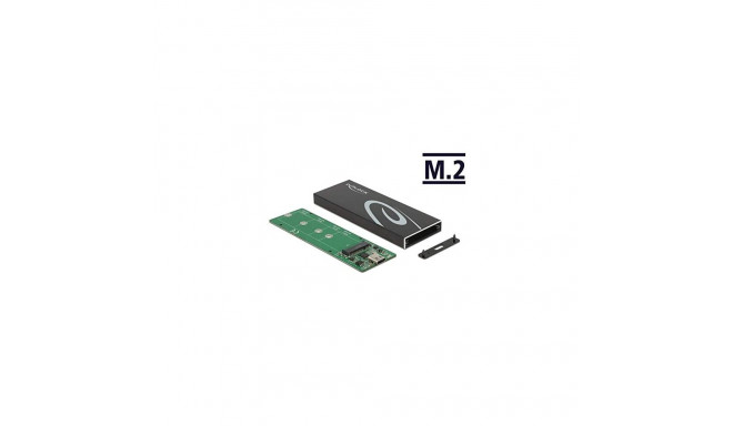 DeLOCK external enclosure for M.2 SATA SSD, drive enclosure 42003