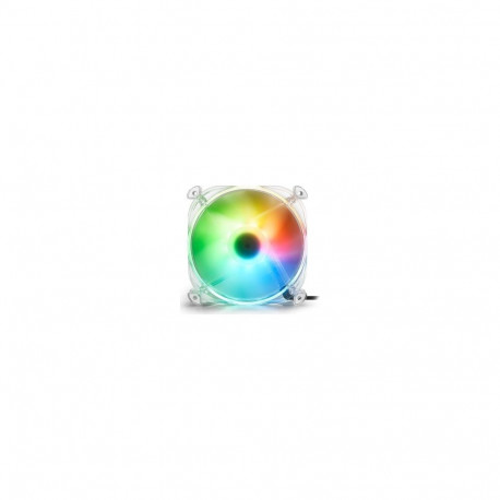 SHARK ventilaator Disc PWM RGB 120mm, läbipaistev