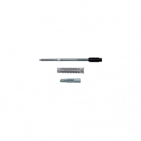 Abstandsmontagesystem Thermax 10/100 M6 (schwarz/grau, 20 Stück)
