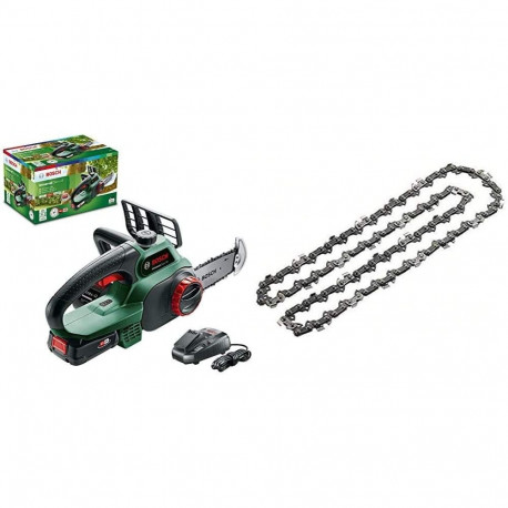 Akku-Kettensäge UniversalChain 18, 18Volt (grün/schwarz, Li-Ionen Akku 2,5Ah, POWER FOR ALL ALLIANCE