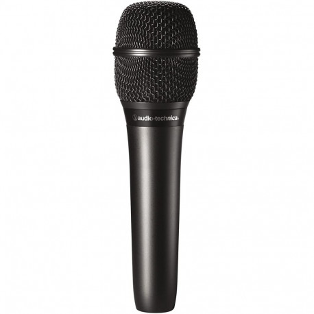 Audio Technica AT2010 condenser microphone black - condenser cardioid polar pattern