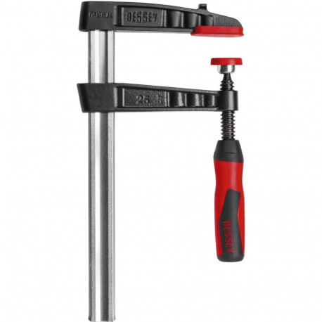 Schraubzwinge TG25-2K (schwarz/rot, 250 / 120)