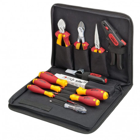 Best of VDE Werkzeug-Set für Elektriker (rot/gelb)
