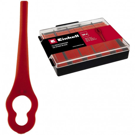 Ersatzmesser-Box für PXC Trimmer (rot, 50 Stück)