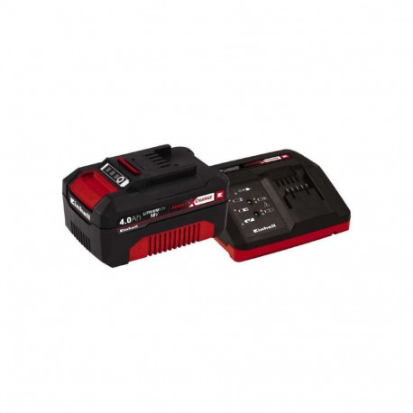 Power-X-Change Starter-Kit A1, 18Volt 4Ah (schwarz/rot, Akku + Ladegerät)