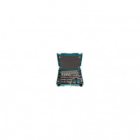 Handwerkzeug-Set E-08713, 120-teilig (inkl. Umschalt-Knarre 3/8", MAKPAC Gr.1)