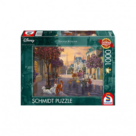 Schmidt Spiele Puzzle Disney, The Aristocats 1000 - 59690