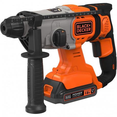 aku kombipuurvasar BCD900E2K 18Volt 2x 2,5Ah Li-Ionen-Akku, oranž/must