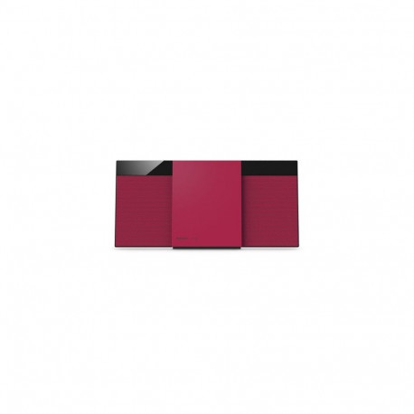 mikrosüsteem SC-HC304EG-R bluetooth cd raadio, punane