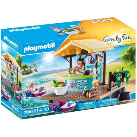 Playmobil Paddle boat rental with juice bar - 70612