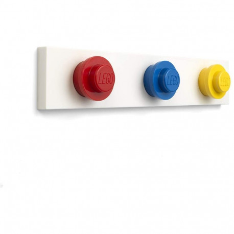 LEGO Wandhalterung 41110001 (weiß, Rot, Blau, Gelb)