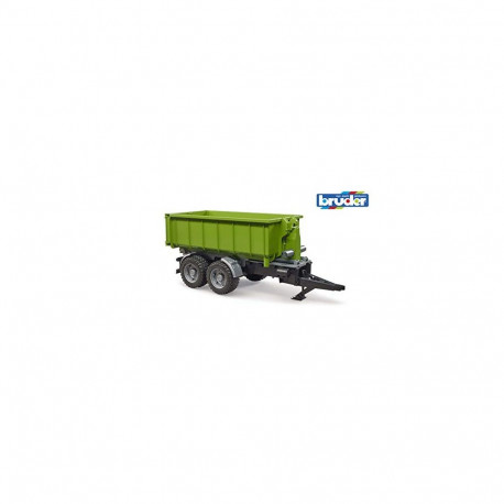 BRUDER hook lift trailer for tractors - 02035