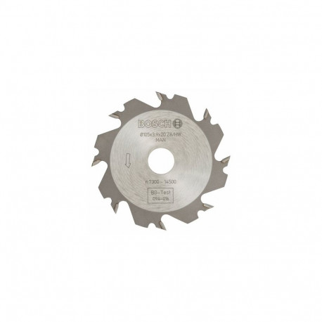 soonefrees Ø105mm x20mm, 8Z, sobib varjufreesidele GUF 4-22 A ja PSF 22 A