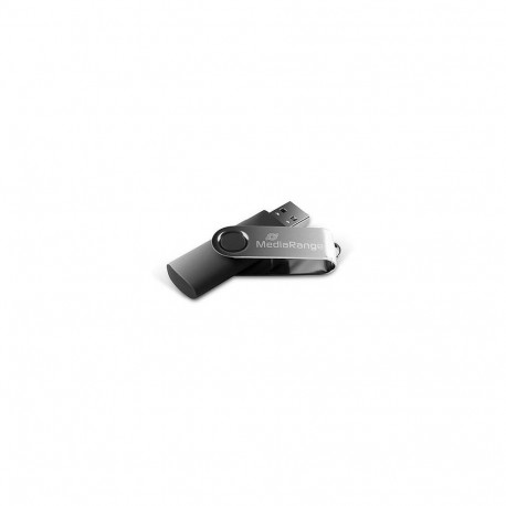 Flexi-Drive mälupulk 32 GB USB-A 2.0, must/hõbe
