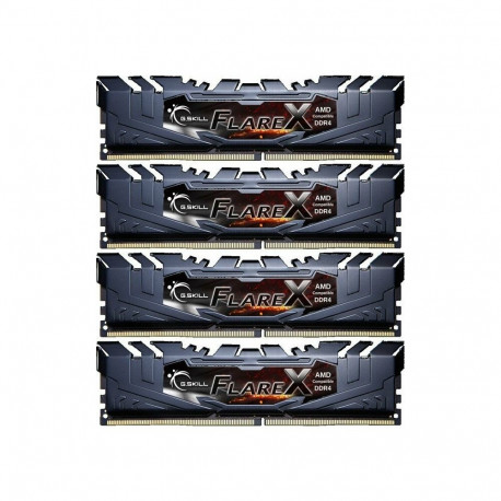 G.Skill DDR4 - 32 GB -3200 - CL - 16 - Quad-Kit, flare X (F4-3200C16Q-32GFX)