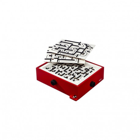 Labyrinth mit Übungsplatten (rot)