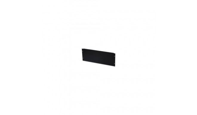 Täiteplaat 4HE 48,3cm (19"), must