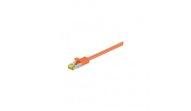 goobay Patch cable SFTP m.Cat7 orange 0,25m - LSZH